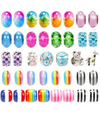 127Pcs DIY Crystal Beads Bracelet Gift Set