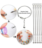 127Pcs DIY Crystal Beads Bracelet Gift Set