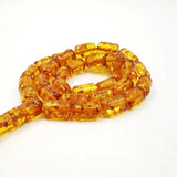 Islamic Prayer Beads Resin Misbaha Rosary with Tassel