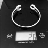 Wrench Bangle 316L Stainless Steel Biker Bracelet