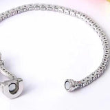 Horseshoe Shape Zirconia Bangle Women's Bracelet Jewelry