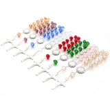 10pcs Baptism Favors Crystal Beaded Catholic Rosary Bracelet