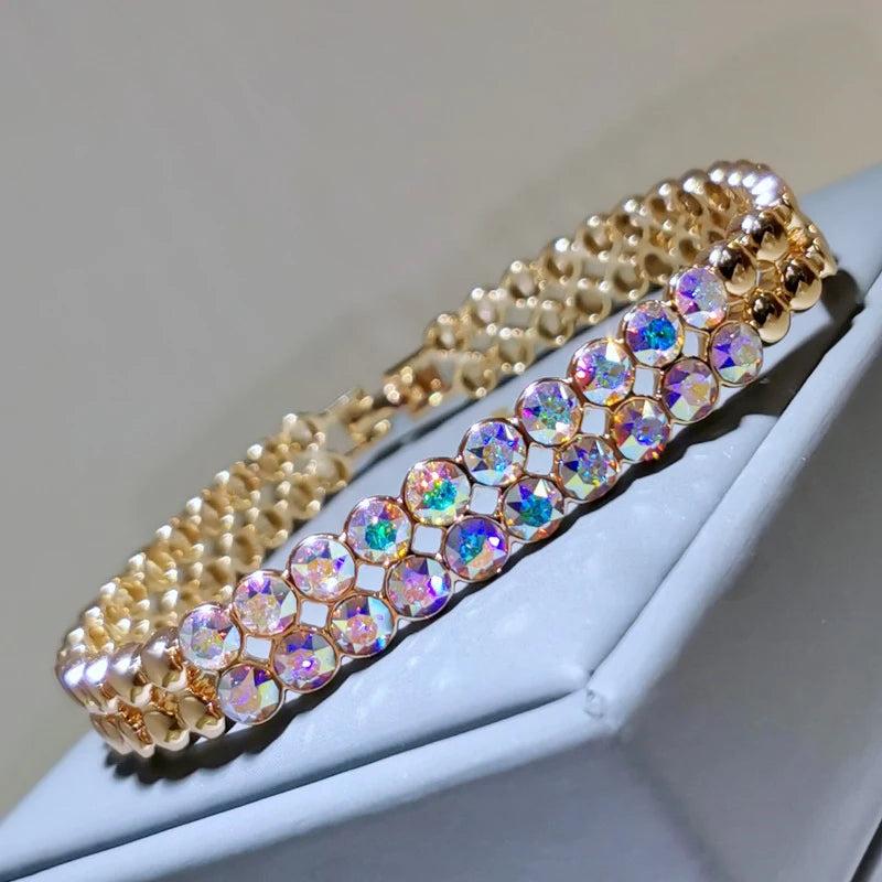 Austrian Crystal Lady Bracelet for Wedding Party Jewelry