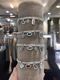 Yisheng Alloy Bead Bracelet with Silver Clasp