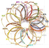 100pcs 12 Beads Raffia Bracelet Measle Beads 12pcs Bracelet