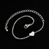 10pcs Stainless Steel Heart Bracelets for Women