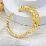 24k Plated African Charm Bracelet Dubai Accessoires