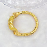 24k Plated African Charm Bracelet Dubai Accessoires