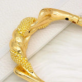 24k Plated African Charm Bracelet Dubai Accessoires