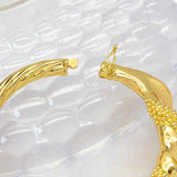 24k Plated African Charm Bracelet Dubai Accessoires