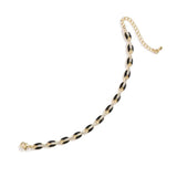 5Pcs Adjustable Enamel Bracelet Jewelry Women Multicolor Coffee Beans
