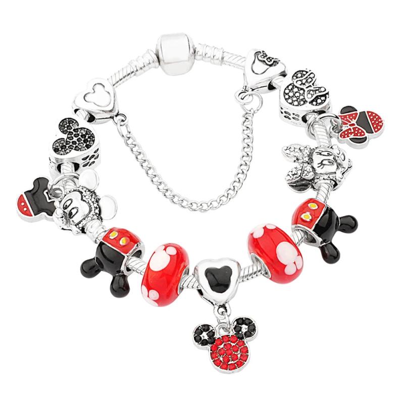 Starry Sky Charm Bracelet Sterling Silver Set