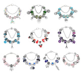 Starry Sky Charm Bracelet Sterling Silver Set