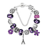 Starry Sky Charm Bracelet Sterling Silver Set