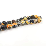 Agates Stone Muslim Prayer Beads Bracelet Misbaha Gemstone Accessories Eid Adha