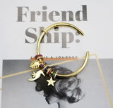 Colorful Tropical Zircon Bracelet - Small Animals & Plants