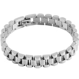 Hip Hop Punk Titanium Steel Bracelet Men Women Jewelry
