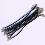 Braided Bracelet Leather Cord DIY Jewelry Charms
