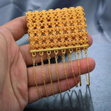 24k Dubai Bangles Bracelet For Women African Tassel Eritrea Wedding Bridal