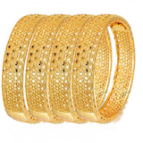 Wando 4pcs Women Bangle Bracelet Dubai Spain Bride Wedding Bracelet