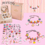 European Large Hole Beads Set DIY Bracelet Kit