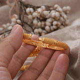 Flower Small Child Bangles for Girls Kids Bracelet Baby Gift