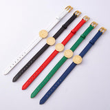 Colored Wrist Watch Coin Stainless Steel Bracelet