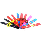 Kids Superhero Beads Slap Bracelet Christmas Gift