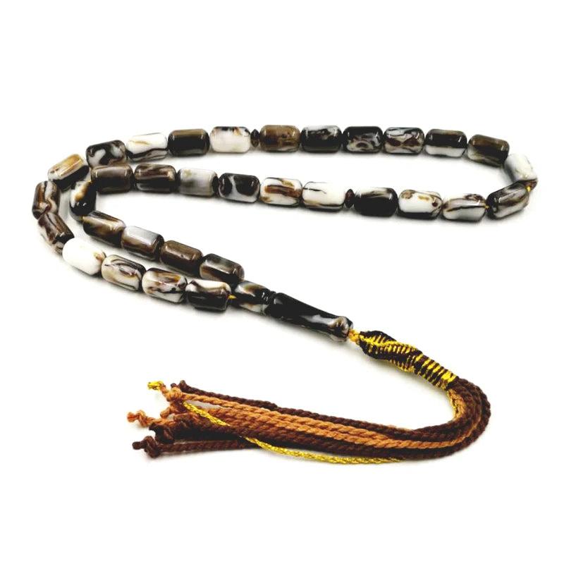 Islamic Prayer Beads 33 Beads Black Mastak Muslim Ramadan Eid