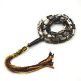 Islamic Prayer Beads 33 Beads Black Mastak Muslim Ramadan Eid