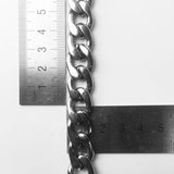 Crucifixion Bracelet INRI Crucifix Jesus Cross Titanium Steel Link Chain