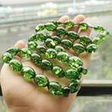 Green Resin Tasbih 33 Big size Prayer bead islamic Rosary Muslim Man