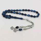Resin Tasbih Bracelet 33 Prayerbeads Metal Tassel Islamic Arabic Rosary
