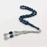 Resin Tasbih Bracelet 33 Prayerbeads Metal Tassel Islamic Arabic Rosary