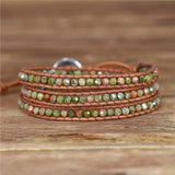 Premium Women Wrap Bracelets Charm Bead Bracelet Natural Stones