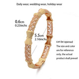 24K Small 4Pcs/lot Dubai Bangles For Women Girls Ethiopian Bangles