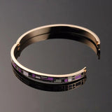 R&X Bracelet Mujer Boda Regalos Enamel Bangles Esmaltes