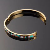 R&X Bracelet Mujer Boda Regalos Enamel Bangles Esmaltes