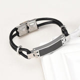 Cremation Jewelry Urn Leather Bracelet for Ashes Memorial Keepsake