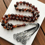 Multicolor Muslim Rosary 10mm 45beads Islamic Prayer Beads