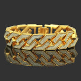 Hip-Hop Men Bracelet Star Flash Powder Geometric Bracelet