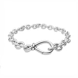 S925 Silver Eternal Symbol Bracelet for Women
