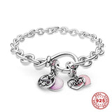 S925 Silver Eternal Symbol Bracelet for Women