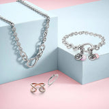 S925 Silver Eternal Symbol Bracelet for Women