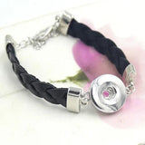 10pcs 3-Color Leather Wrist Bracelet DIY Braid Bracelets for Women Men