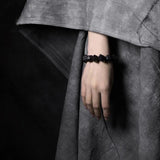 Ebony Copper Bracelet Unisex Geometric Bangle