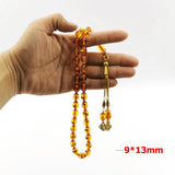 ResinTasbih Real Insect Muslim Rosary Bead Tassel Eid Islamic Access...