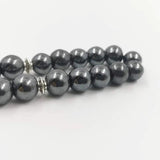 Natural Hematite Muslim Prayer Beads EID Adha Islamic Rosary Bracelet