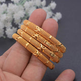 4Pcs/Set Baby Bangles Boys Girls Bracelet Holiday Gift