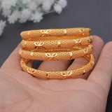 4Pcs/Set Baby Bangles Boys Girls Bracelet Holiday Gift